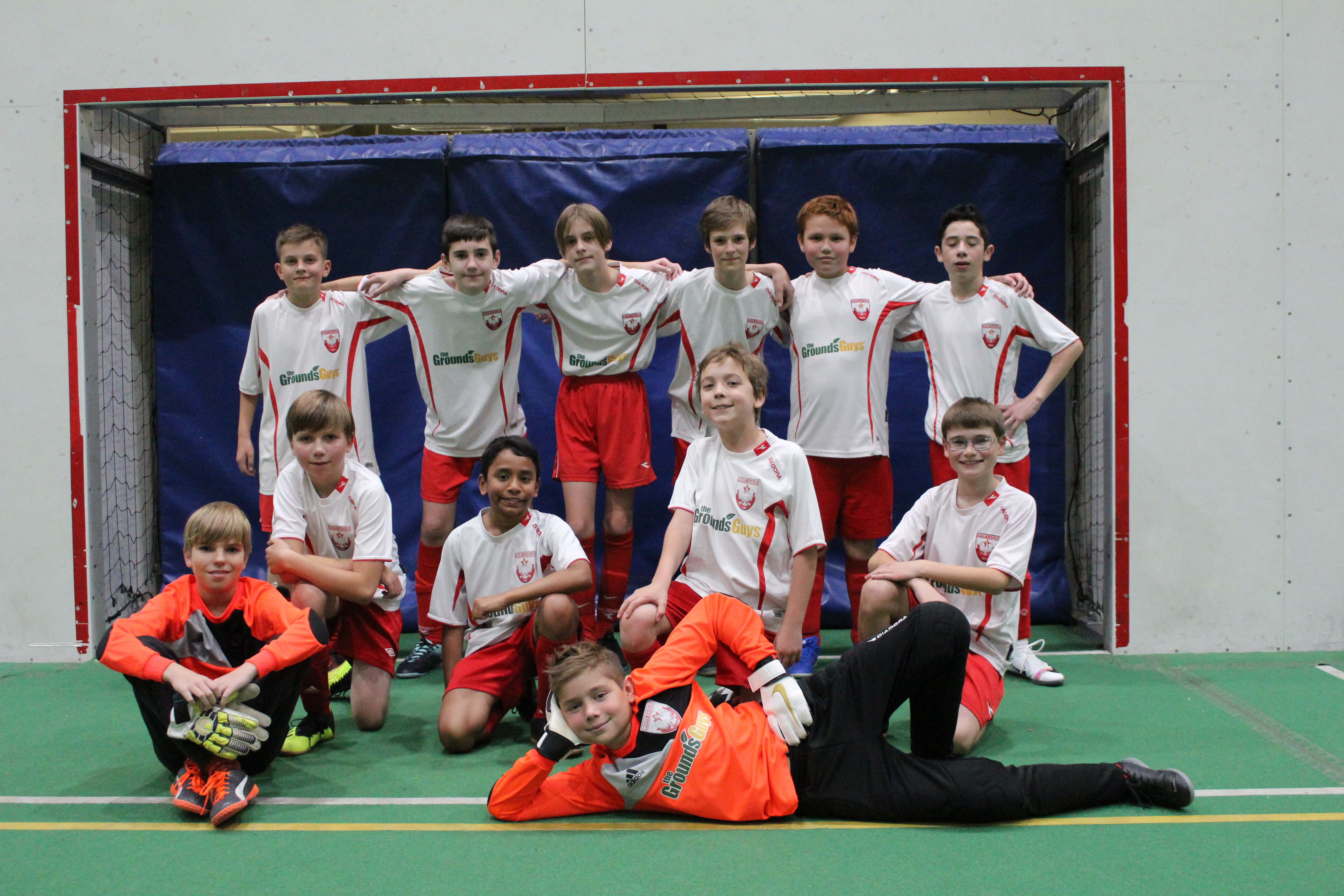 Great start to the indoor season by U13 team!